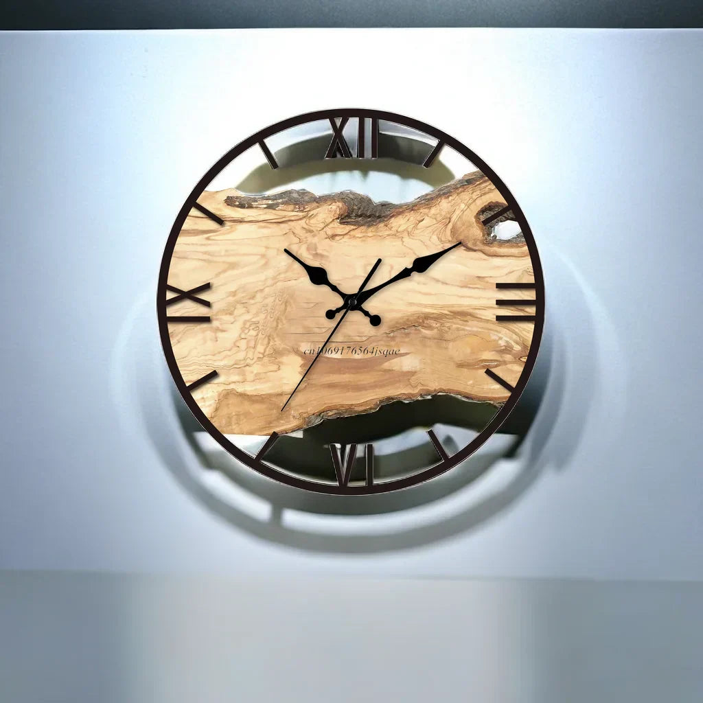 Norden | Wanduhr Holz Design | Zeitlose Eleganz