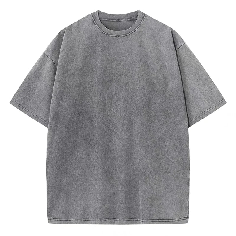 Raya | Damen Oversized Vintage T-Shirt | Dunkelgrün