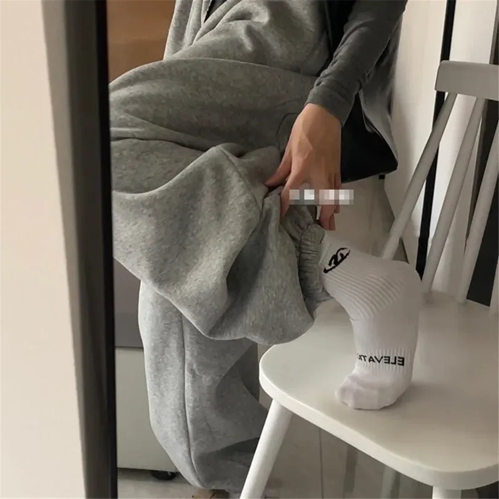 Freiburg | Damen Oversized Sweatpants | Grau