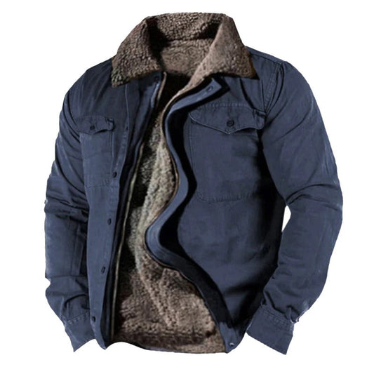 Valden | Herren Warme Steppjacke | Blau